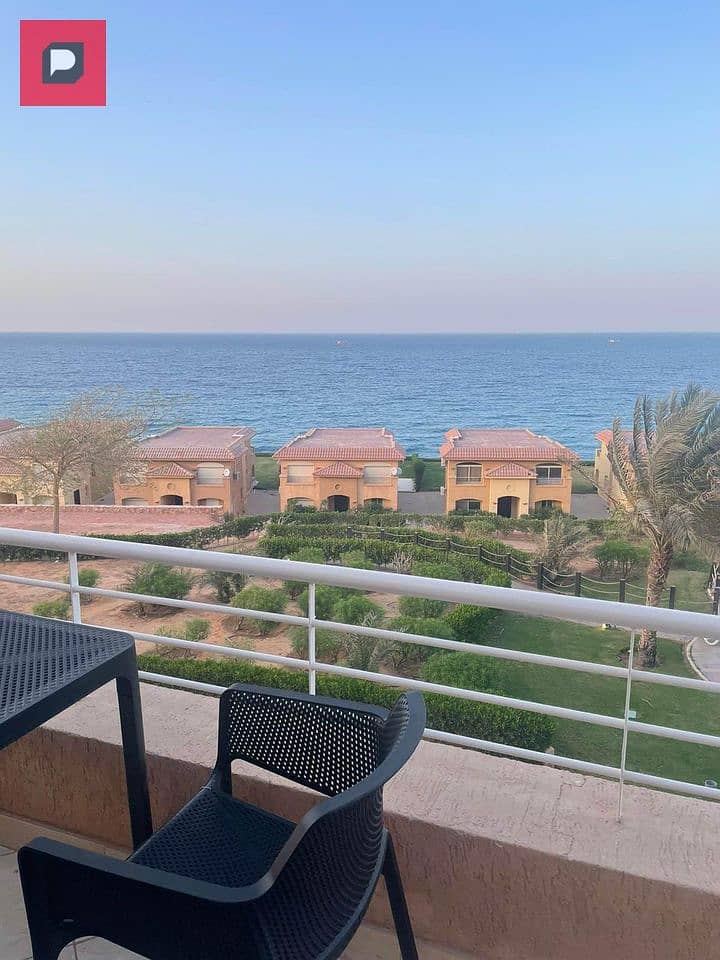 Chalet for sale in Ain Sokhna Hills, next to Galala City, before Porto Sokhna, in installments over 8 years, directly on the sea 5