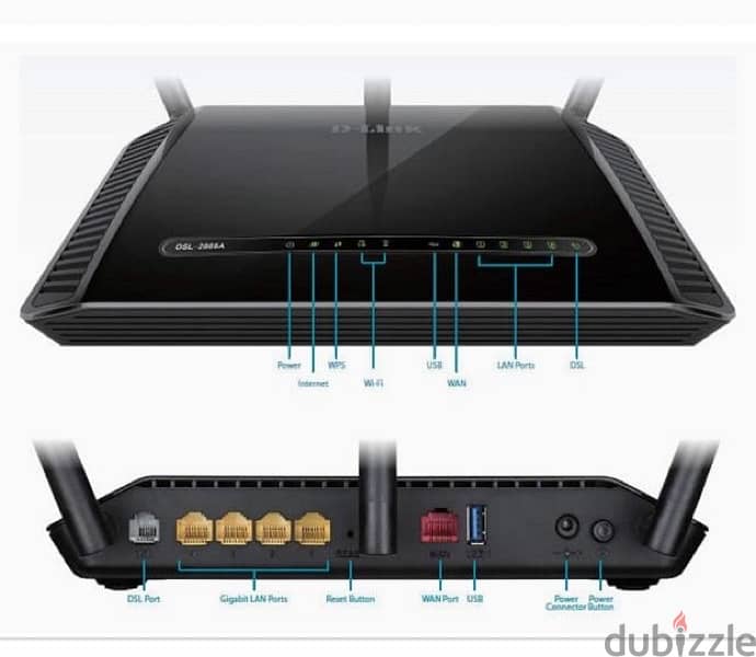 راوتر D-Link Dsl-2888A 1