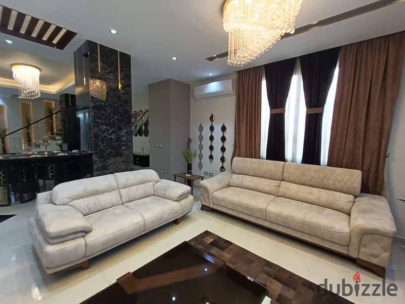 Townhouse Villa 265m for sale in the finest compound in Sheikh Zayed with installments over 5 years فيلا تاون هاوس 265 م للبيع بارقى كمبوند الشيخ زايد 6