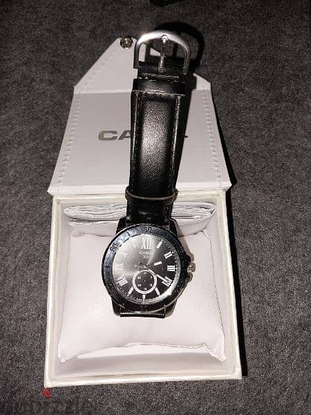 Casio MTP-VD200L-1BUDF Black Original Mens Watch 0