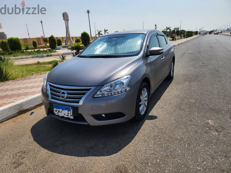 Nissan Sentra 35 km only - نيسان سنترا هاي لاين حالة نادرة 0