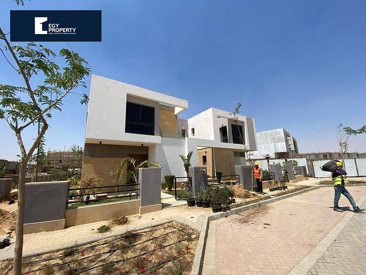 Buy Now !!! 3 BRs Zed East 6 Months Delivery  With Installments Townhouse for Sale in New Cairo Fully Finished 9