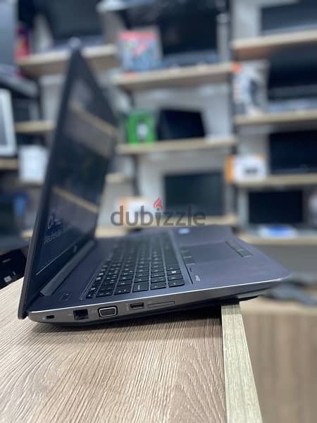 مكتب اى سيفن لللابتوب // hp zbook 15 نفيديا ٤ جيجا فرز اول ضمان شهر 3