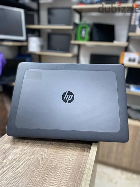 مكتب اى سيفن لللابتوب // hp zbook 15 نفيديا ٤ جيجا فرز اول ضمان شهر 4