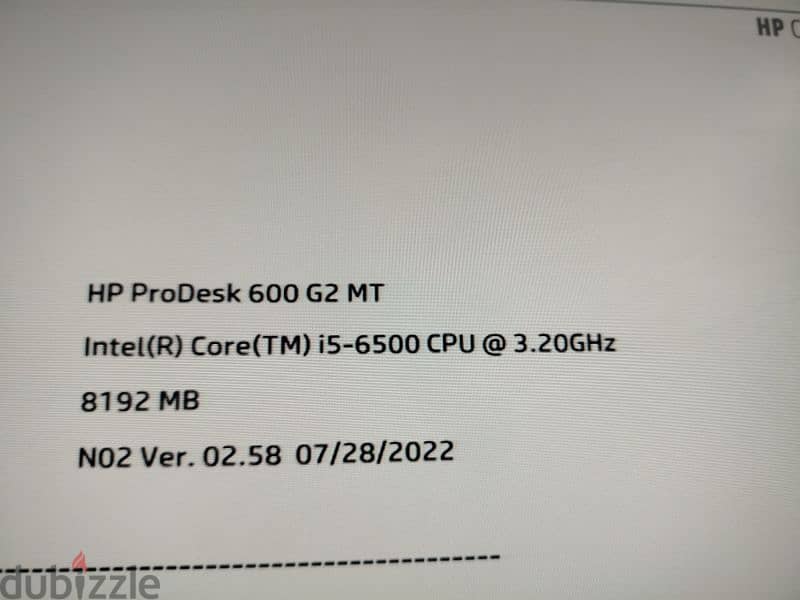 Hp 600 G2 i5 6gen 8/500 1