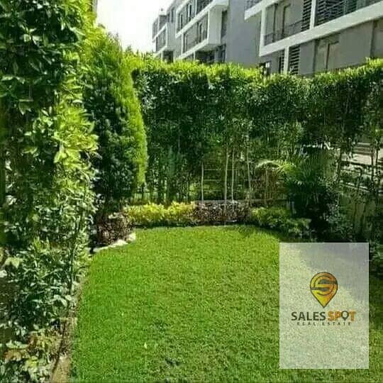 For sale in installments, 3 rooms apartment 156 m open view in Taj City Compound in front of Cairo Airport and Kempinski Hotel, first Suez Road and ne 7