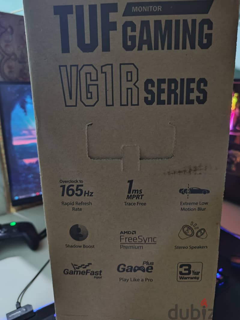 ASUS TUF Gaming VQ249Q1R IPS 165Hz | شاشة اسوس جيمينج 4