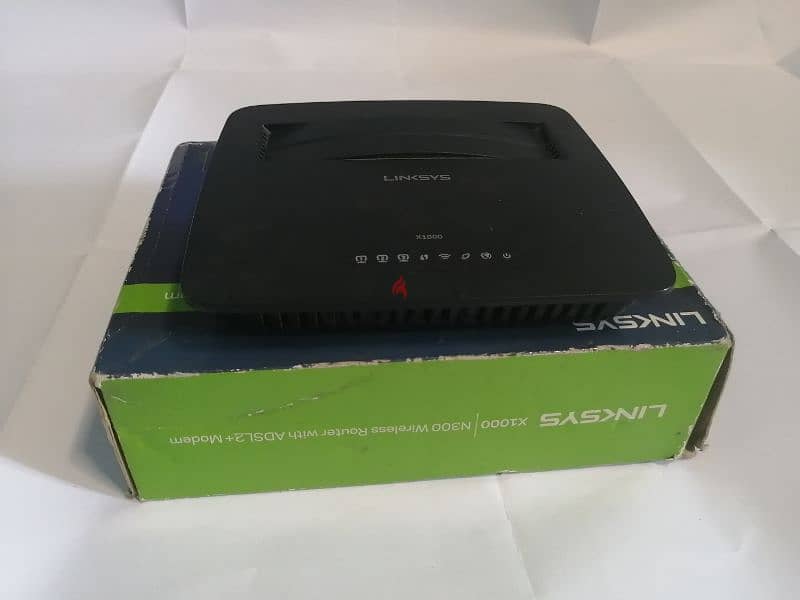 Linksys X1000 Wireless ADSL2 Modem Router 1