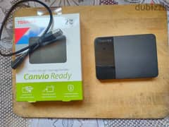 Toshiba 2 TB external hard disk