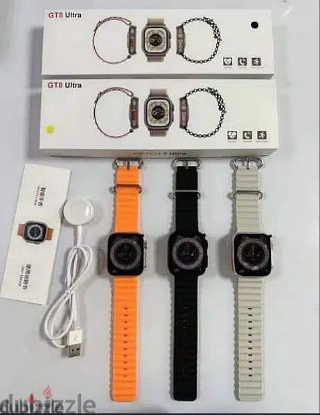 ساعة سمارت الجيل الثامن Gt8 Ultra Watch Smart وارد الكويت 1