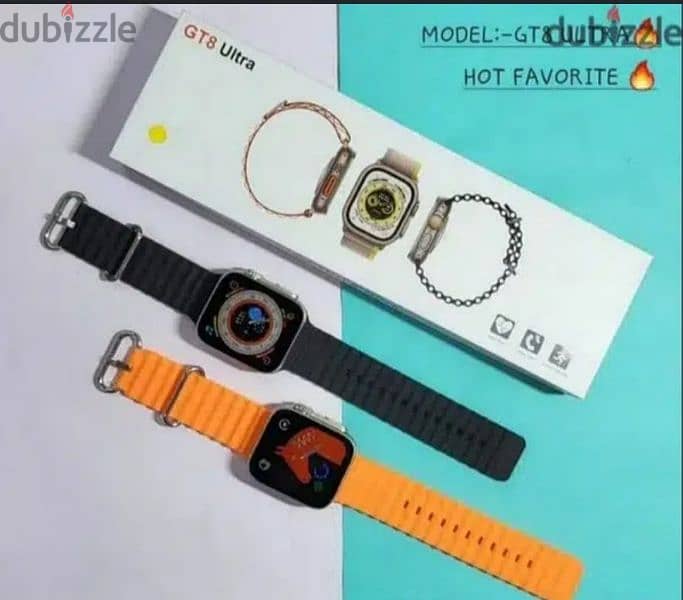 ساعة سمارت الجيل الثامن Gt8 Ultra Watch Smart وارد الكويت 2