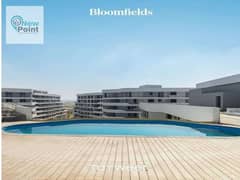 Fully finished apartment for sale 153m in Bloomfields Mostakbal City Compound