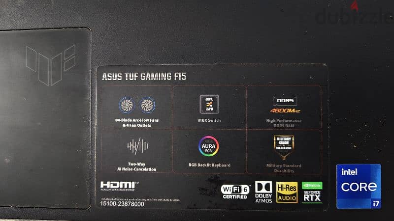 ASUS TUF F15 FX507ZE-HN080W 5