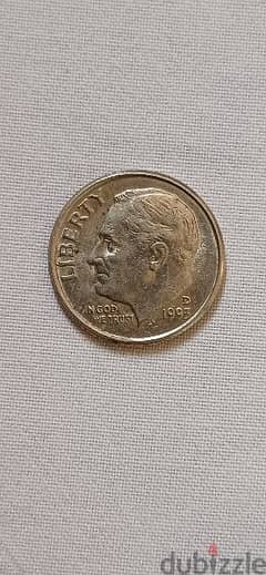 ديم امريكي one dime 1993 0