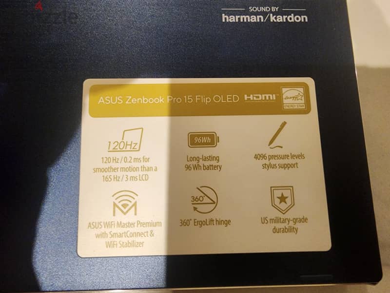 Asus zenbook pro 15 flip OLED 3