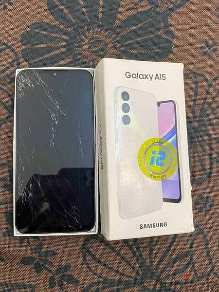 samsung galaxy A15 lite blue 1