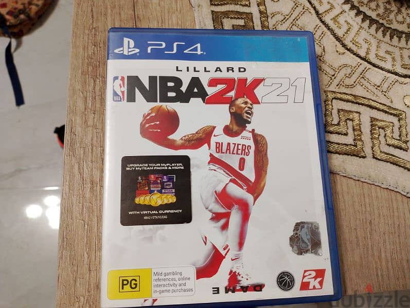 لعبة NBA2K 21 للتبادل أو الشراء 0