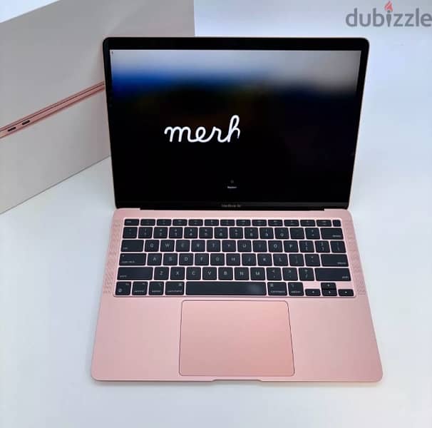 MacBook Air M1 256G SSD Gold Like new 0