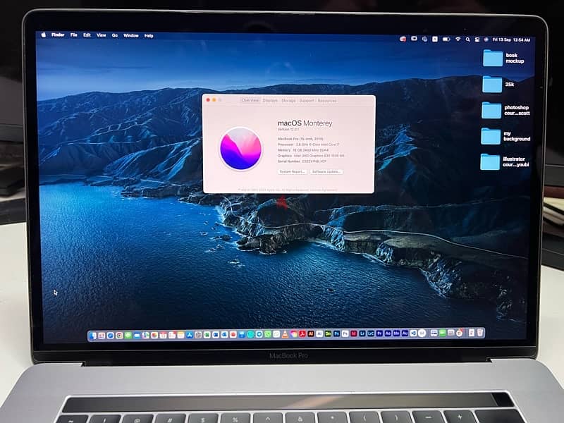 Macbook Pro 2019 15” core i7 4