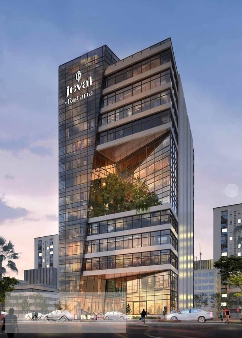 "Golden Opportunity! Office Space for Sale in the Heart of Downtown, New Administrative Capital – Managed and Operated by Rotana Global, a Leader in H 2