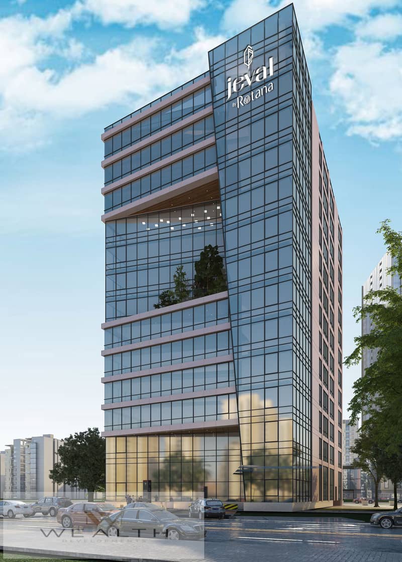 Own your Admin office in a distinguished location on the western axis of the New Administrative Capital, near the Al Masa Hotel, managed by Rotana 4