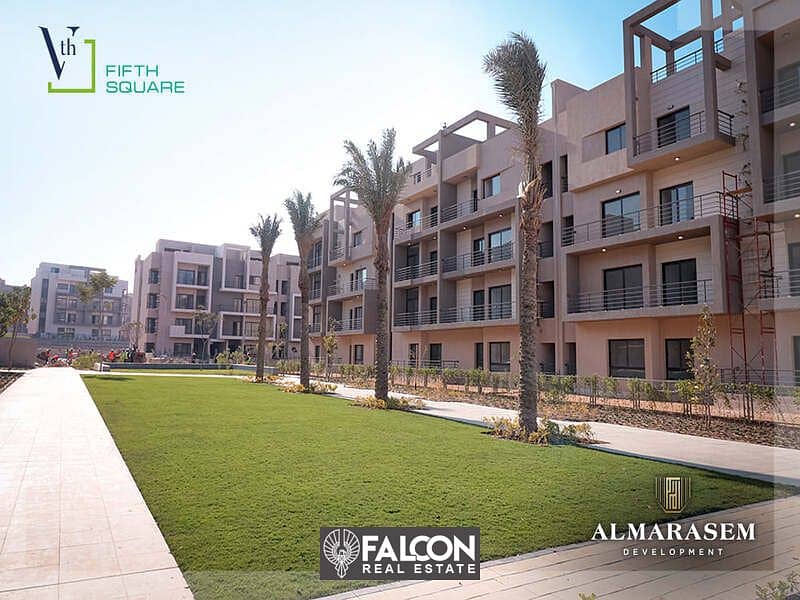 Own your home now in the most prestigious locations in Cairo (Al Marasem - Fifth Square), Fifth Settlement 2