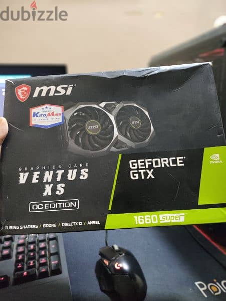 GTX 1660Super MSI VENTUS XS OC EDITION 8