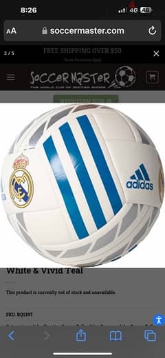 New original adidas ball for sale كورة اديداس اصلي جديدة للبيع 0