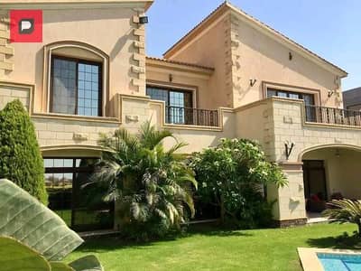 Villa for sale in the Fifth Settlement, Swan Lake Compound, near Mountain View and the American University, with installments over 7 years