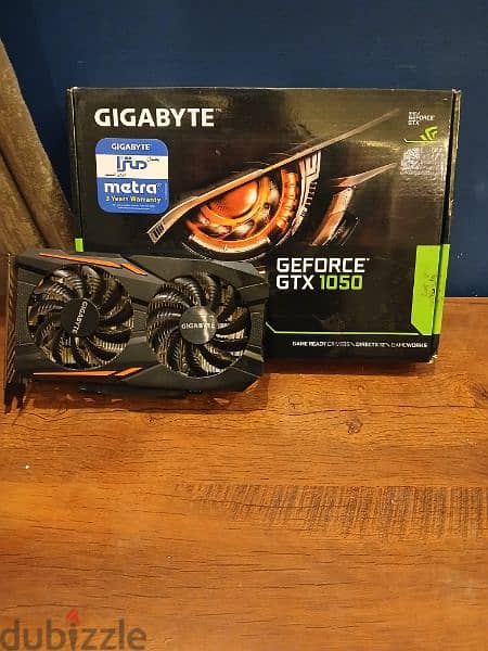 GTX 1050 3GB GIGABYTE OC 2