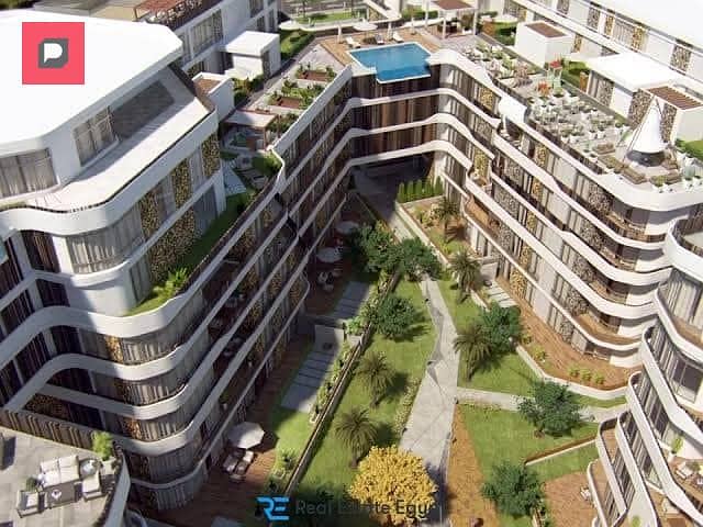 Apartment for sale with a 10% discount, in installments over 10 years, for sale in Bloomfields Compound, Mostaqbal City, fully finished, next to Eleva 2