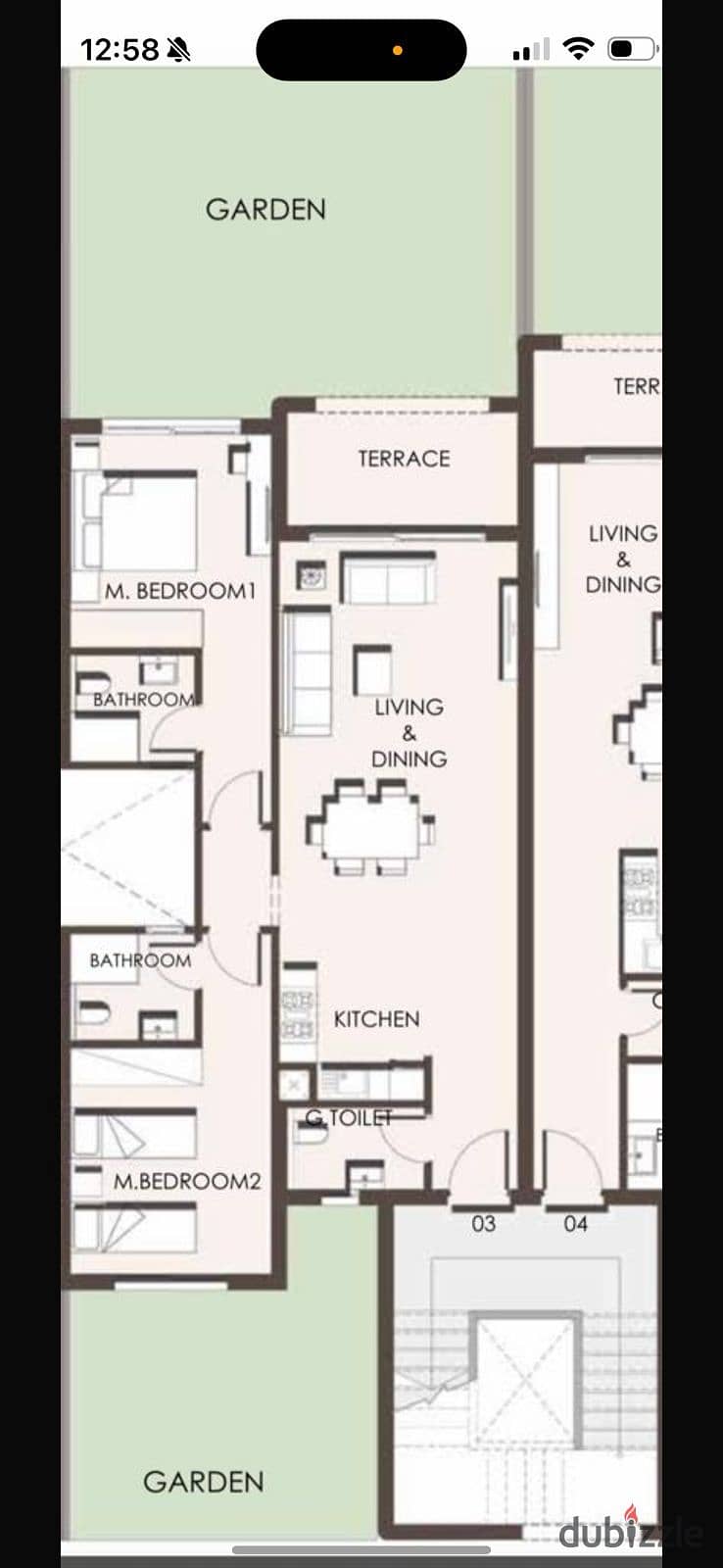 Price Drop! Fully Finished 2-Bedroom Ground Floor Apartment with Garden in Hacienda West – Below Market Price 1