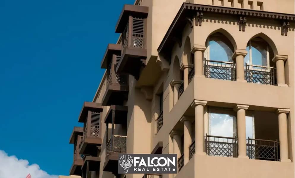 Ready To Move With Installments over 7 years, fully finished apartment for sale in Al-Fustat Compound, 4