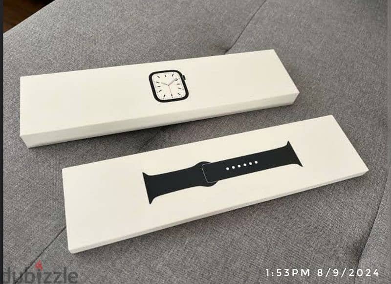 Apple Watch 7 45mm - جديدة متبرشمة 3