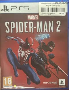 Spider Man 2 - Arabic and English - PS5