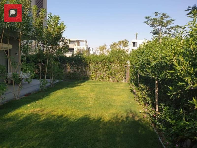 Twin house villa for sale with a very special view in State Compound in New Cairo, in front of Rehab and near the Fifth Settlement and the Airport 6