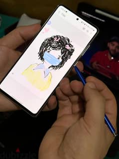 سامسونج جالاكسي نوت 10 لايت حالته كالجديد samsung galaxy note 10 lite