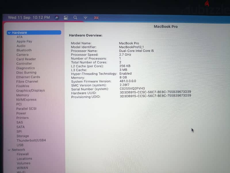 MacBook Pro 2015 13.3” 8GB RAM 4