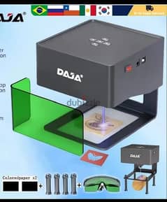 مكنه حفر ليزر laser engraving daja