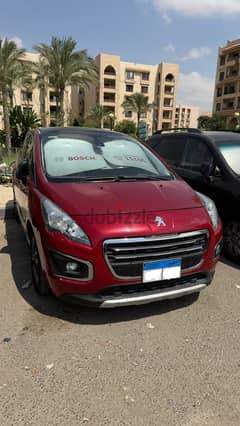 Peugeot 3008 burgundy red 2016 High Line