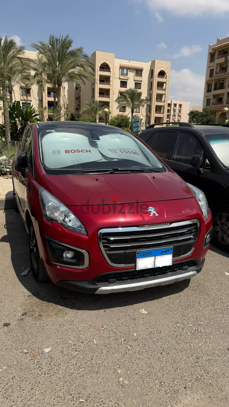 Peugeot 3008 burgundy red 2016 High Line 0