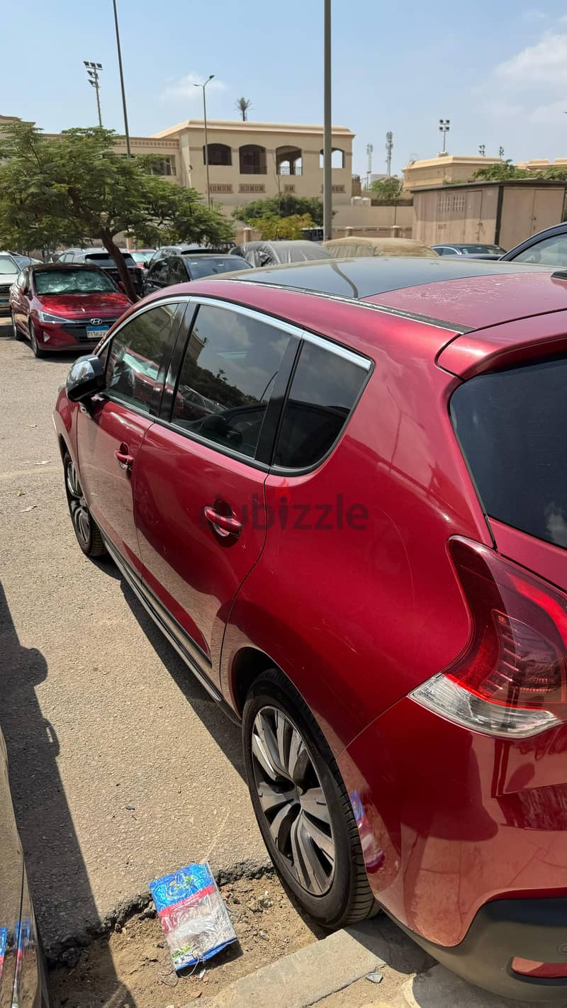 Peugeot 3008 burgundy red 2016 High Line 3