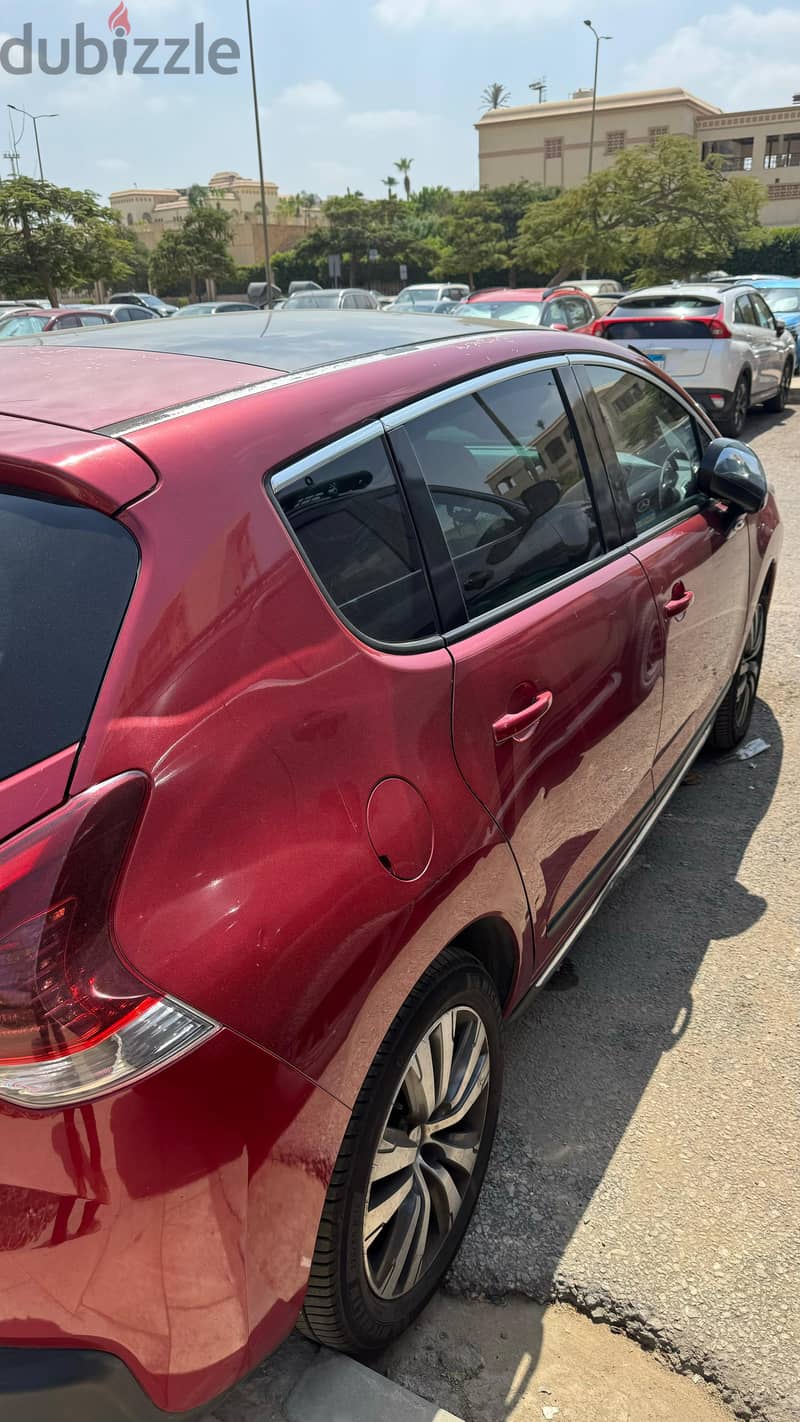 Peugeot 3008 burgundy red 2016 High Line 4