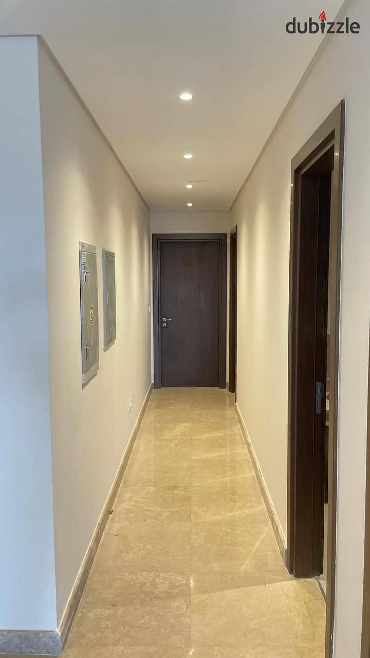 Finished apartment for rent, 135 sqm, first use, kitchen and air conditioning, Zed-Ora Compound, Zed Towers, Sheikh Zayed 1