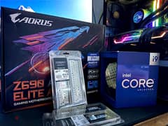 Intel Core i9-12900K + AORUS Z690 ELITE AX wireless + RAM