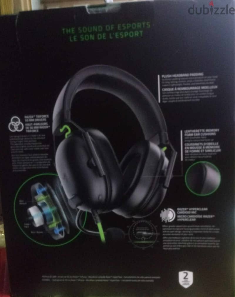 Razer BlackShark V2 X Gaming Headset: 7.1 Surround Sound 3