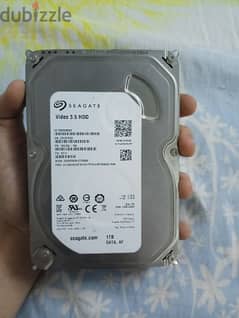 هارد ديسك 1TB  من شركة Seagate, هلث 100%