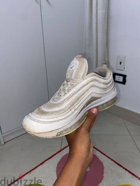 Original white air max 97 Size US 8 - - EUR 41 4