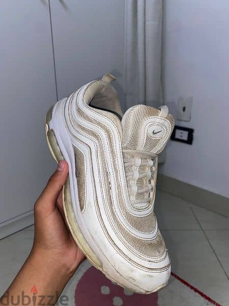 Original white air max 97 Size US 8 - - EUR 41 5