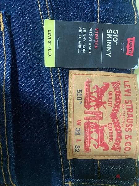 Levis 510 Skinny Men Jeans W31 L32 1